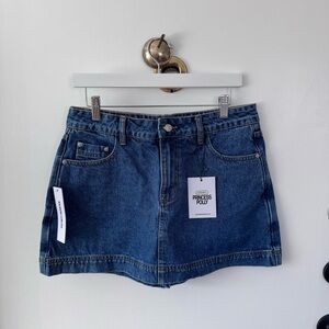 Princess Polly Gazelle Denim Skort